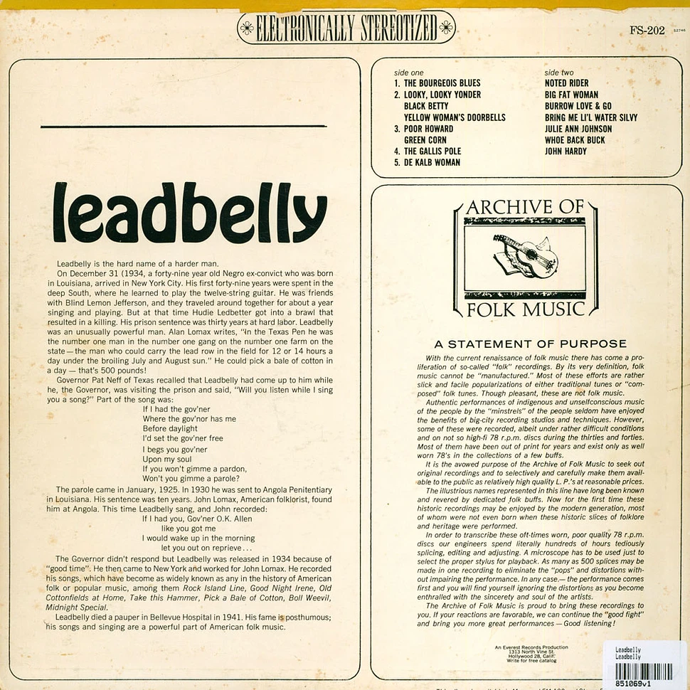 Leadbelly - Leadbelly