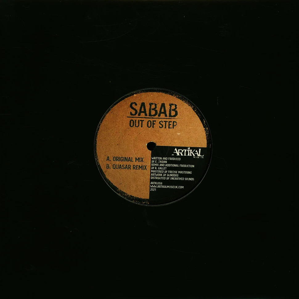 Sabab - Out Of Step / Quasar Remix