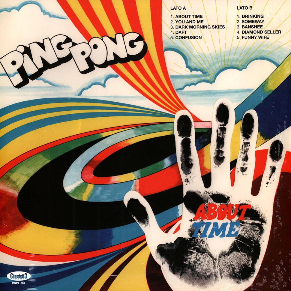 Ping Pong - About Time Black Vinyl Edition