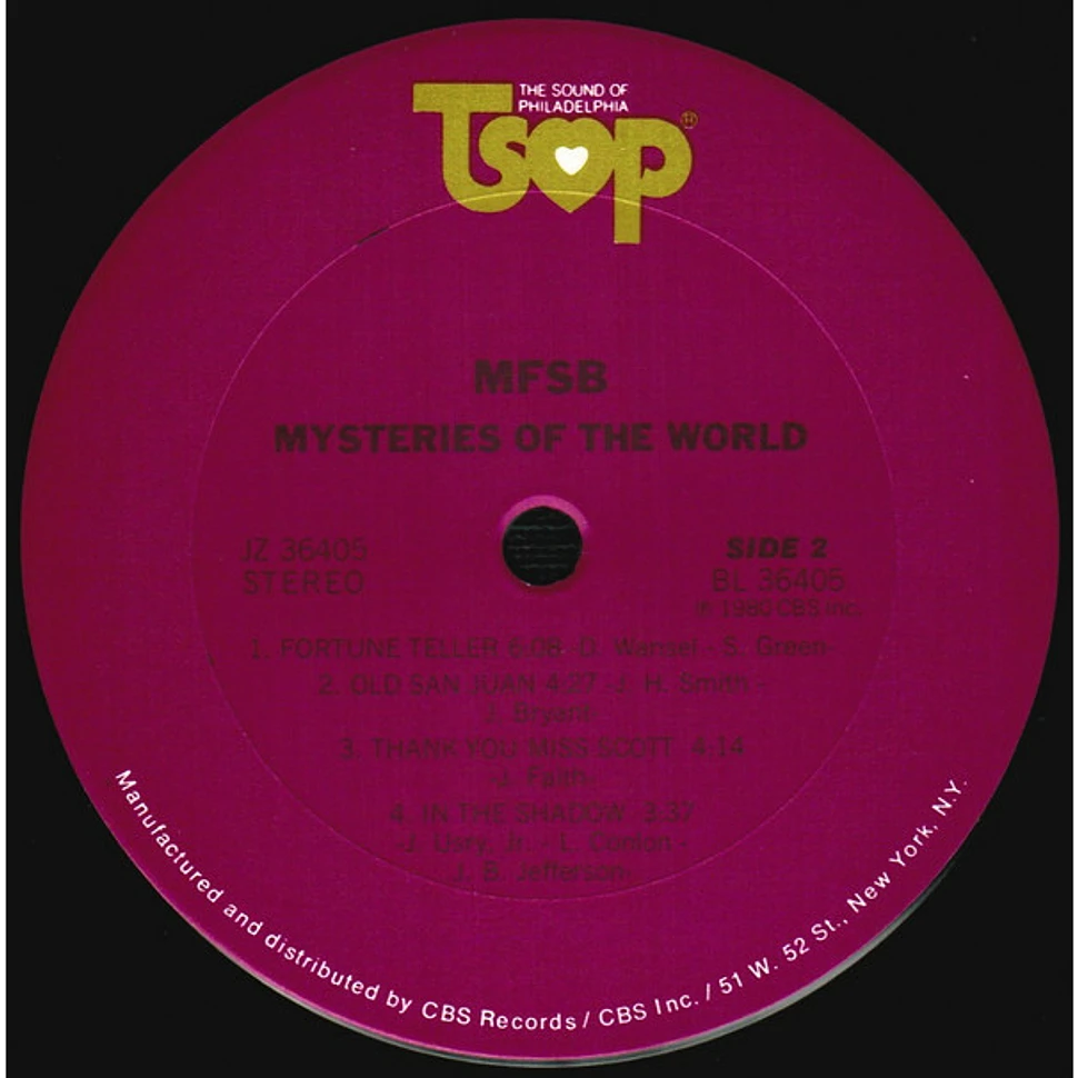 MFSB - Mysteries Of The World