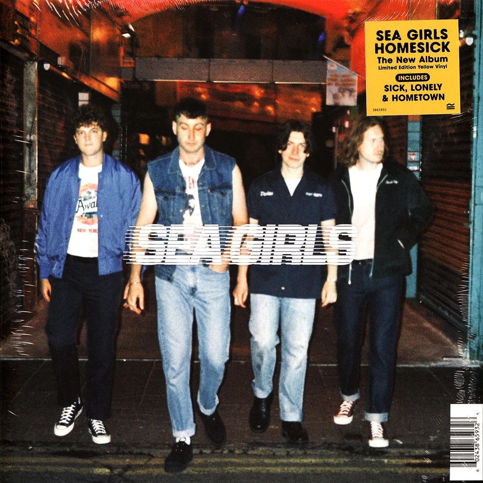 Sea Girls - Homesick Indie Exclusive Yellow Vinyl Edition