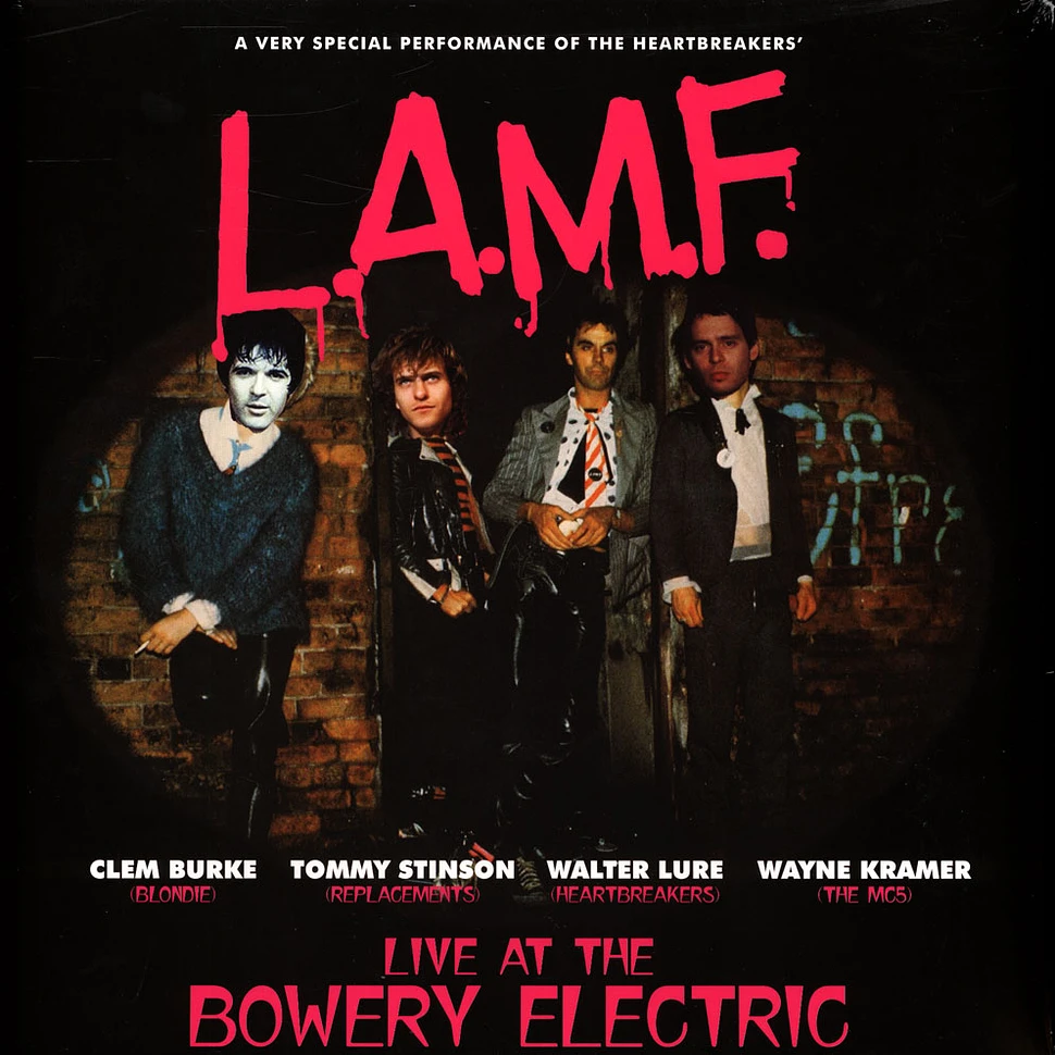 Lure, Burke, Stinson & Kramer - L.A.M.F. Live At The Bowery Electric