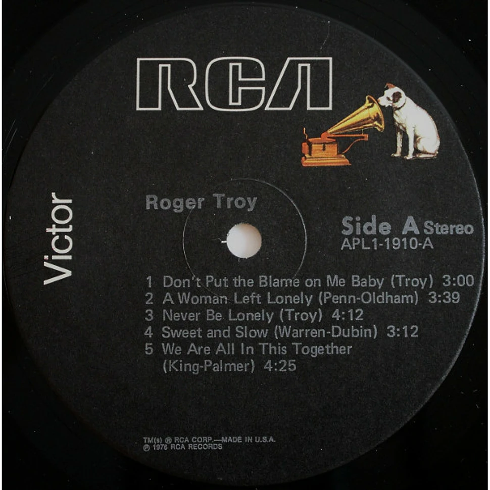 Roger Troy - Roger Troy
