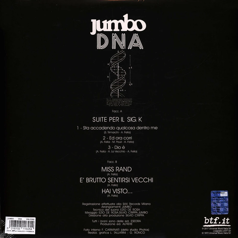Jumbo - DNA Clear Red Vinyl Edition