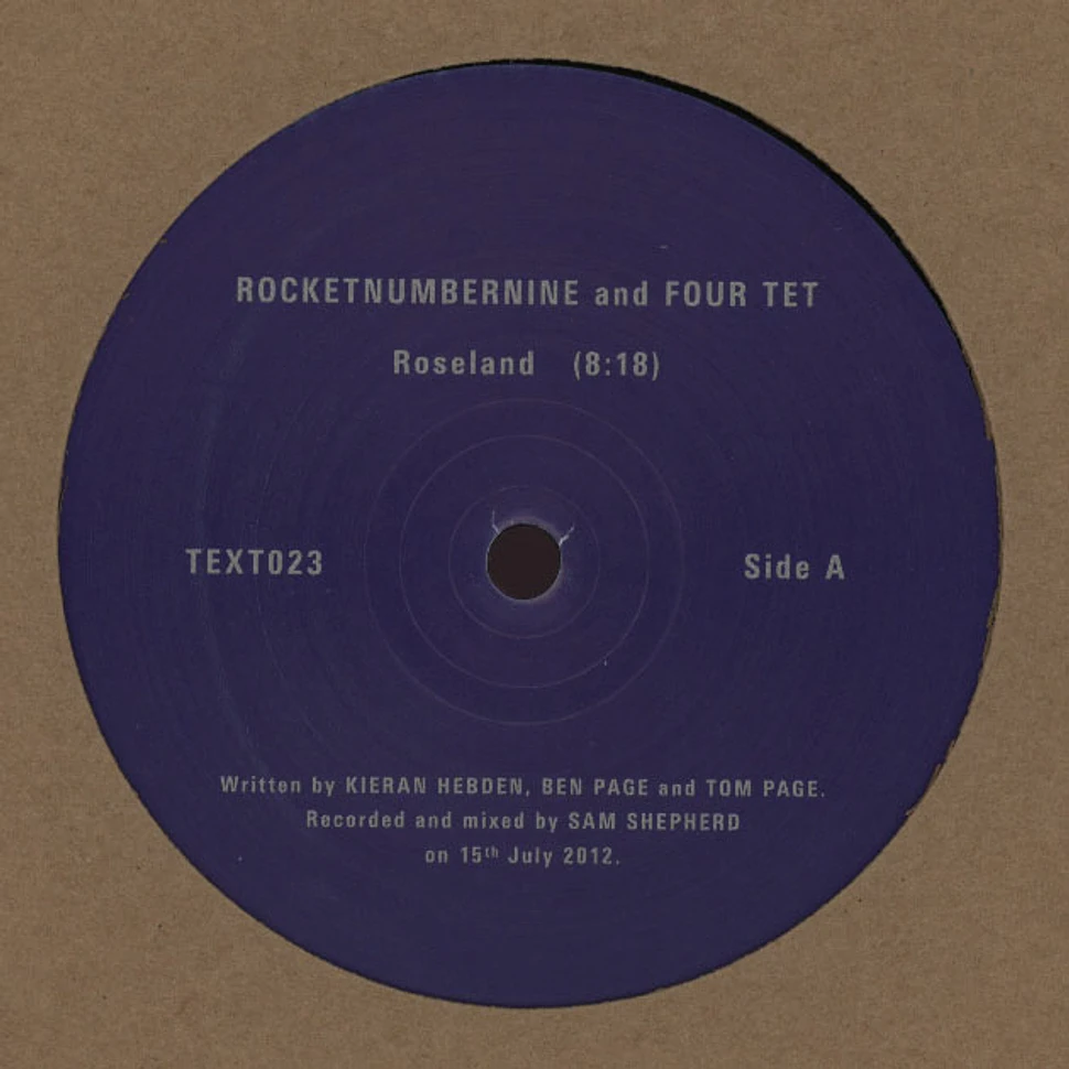 Rocketnumbernine And Four Tet - Roseland