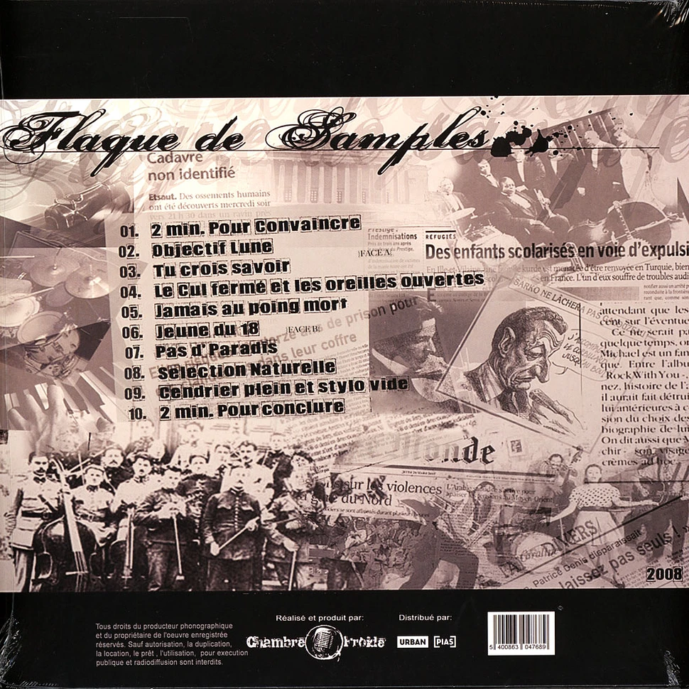 Hugo TSR - Flaque De Samples