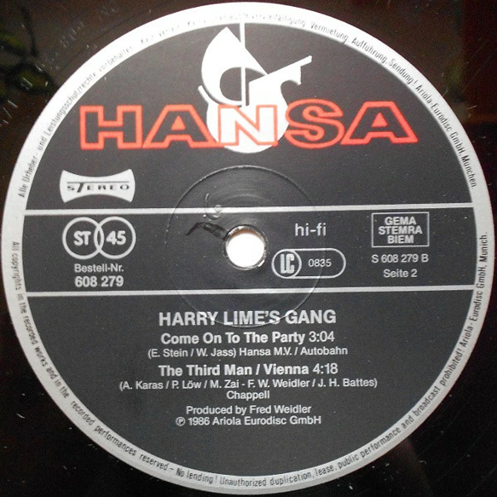 Harry Lime's Gang - The Third Man / Vienna