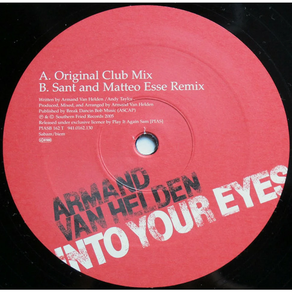 Armand Van Helden - Into Your Eyes