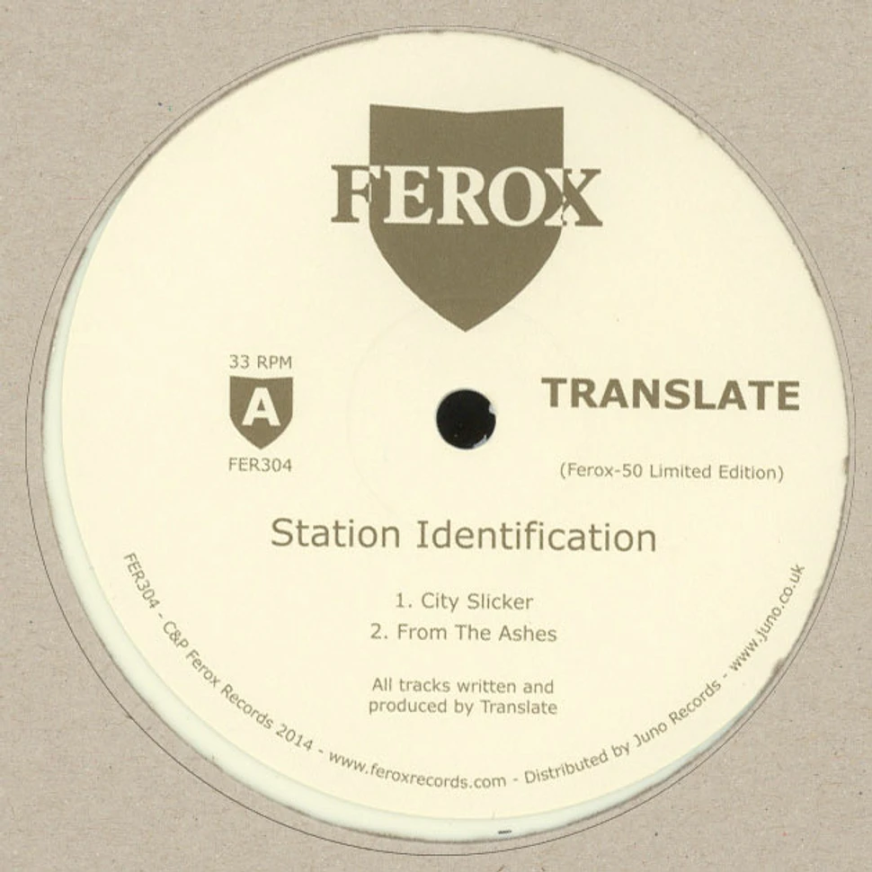 Translate - Station Identification