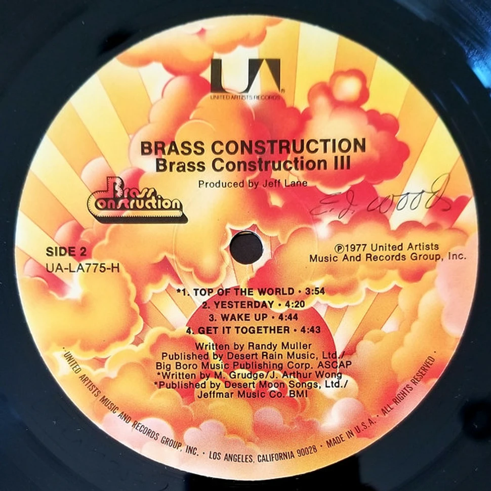 Brass Construction - Brass Construction III