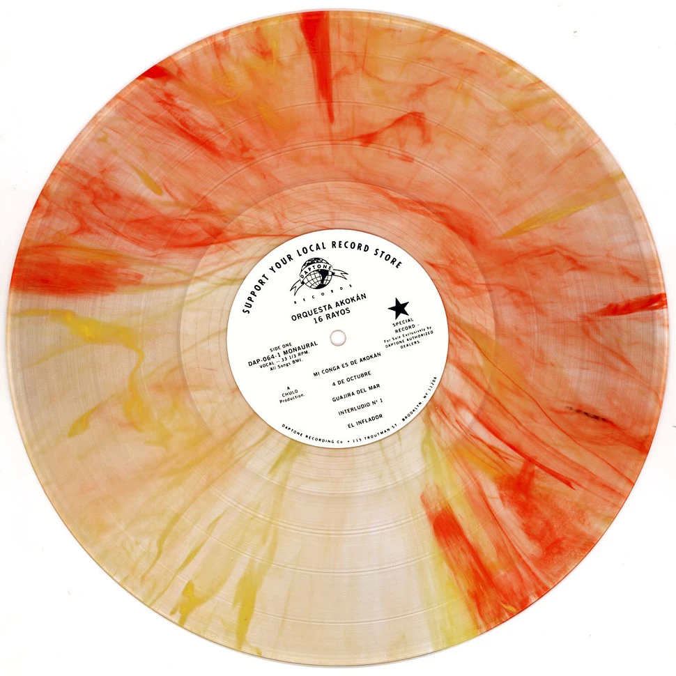 Orquesta Akokan - 16 Rayos Colored Vinyl Edition