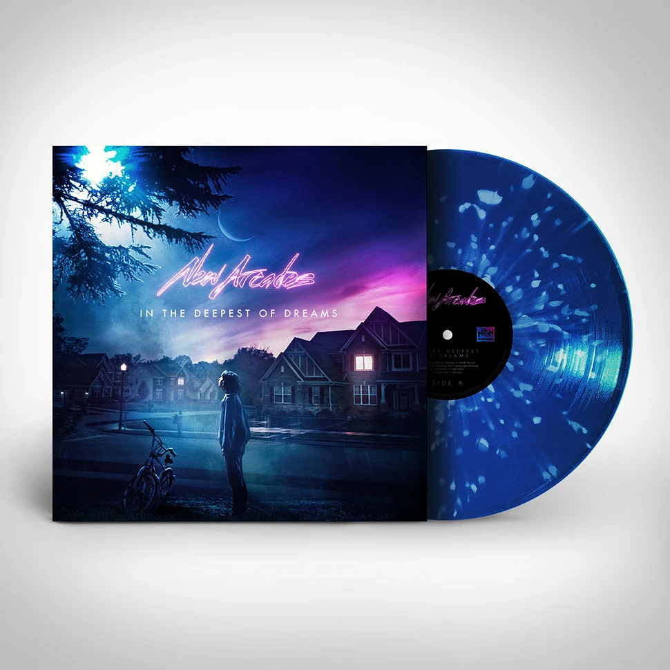 New Arcades - In The Deepest Of Dreams Clear Blue w/ Splatter Vinyl Edition