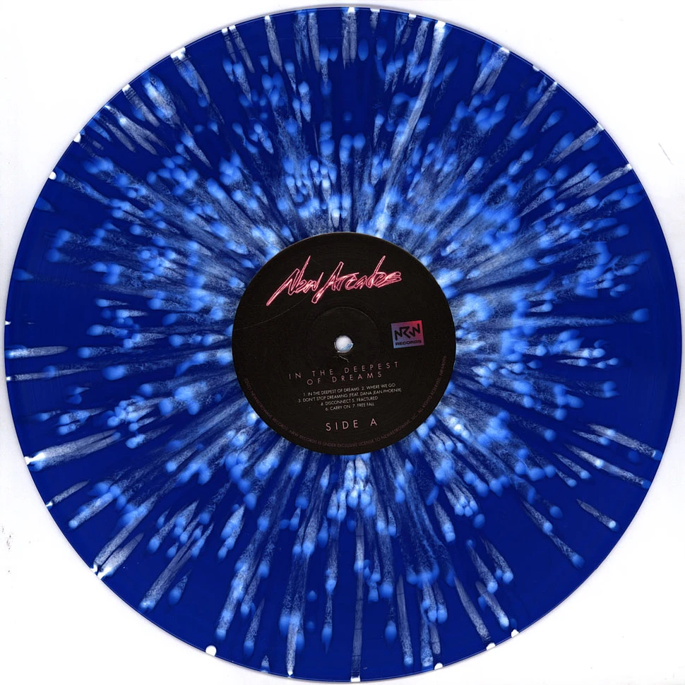 New Arcades - In The Deepest Of Dreams Clear Blue w/ Splatter Vinyl Edition