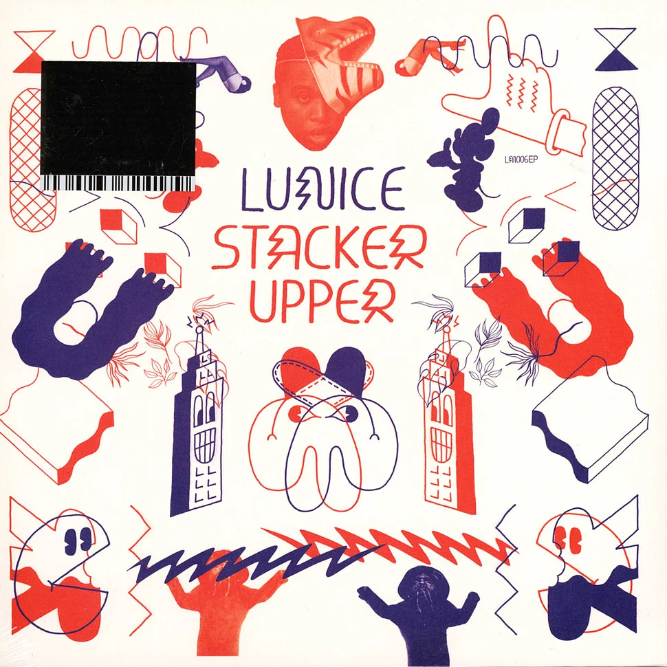 Lunice - Stacker Upper Blue Vinyl Edition