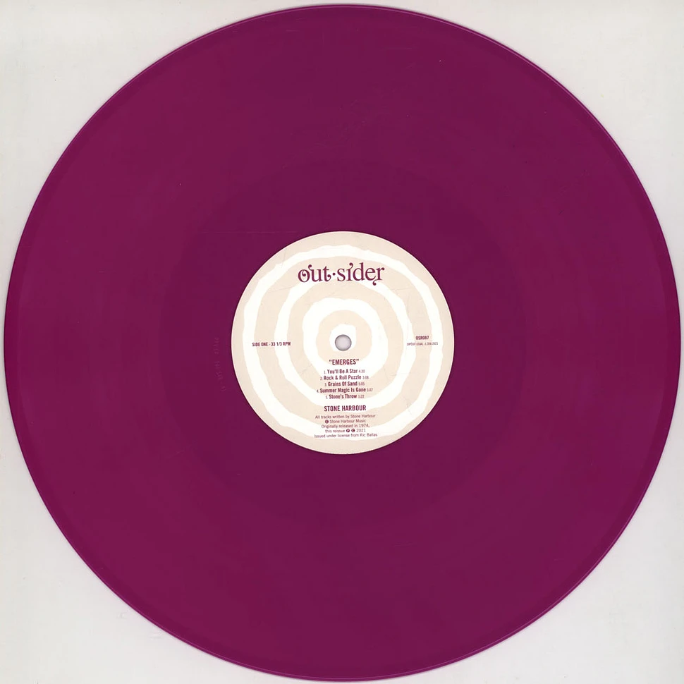 Stone Harbour - Emerges Purple Vinyl Edition - Vinyl LP - 1974