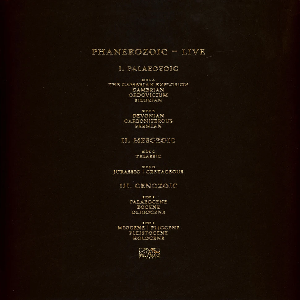 The Ocean - Phanerozoic Live Black Vinyl Edition