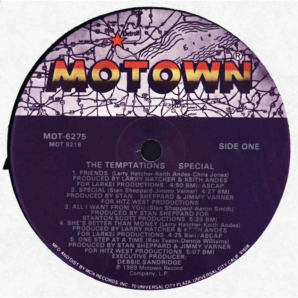 The Temptations - Special