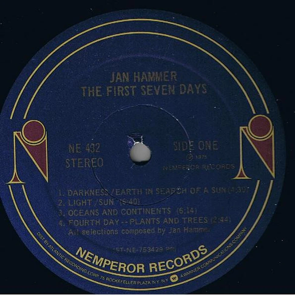 Jan Hammer - The First Seven Days