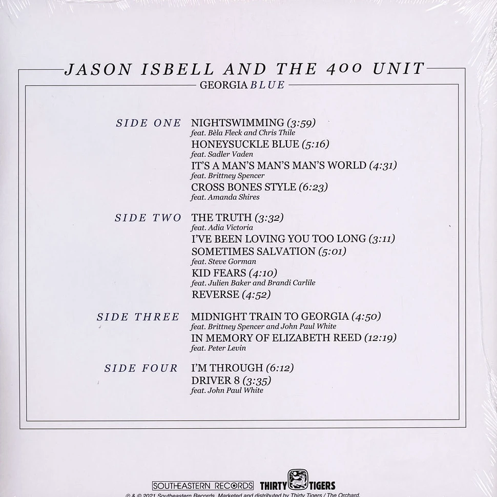 Jason Isbell And The 400 - Georgia Blue Black Friday Record Store Day 2021 Edition