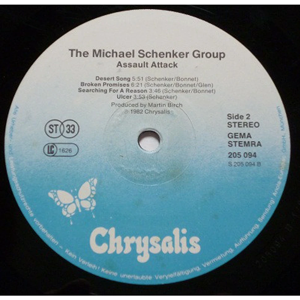The Michael Schenker Group - Assault Attack