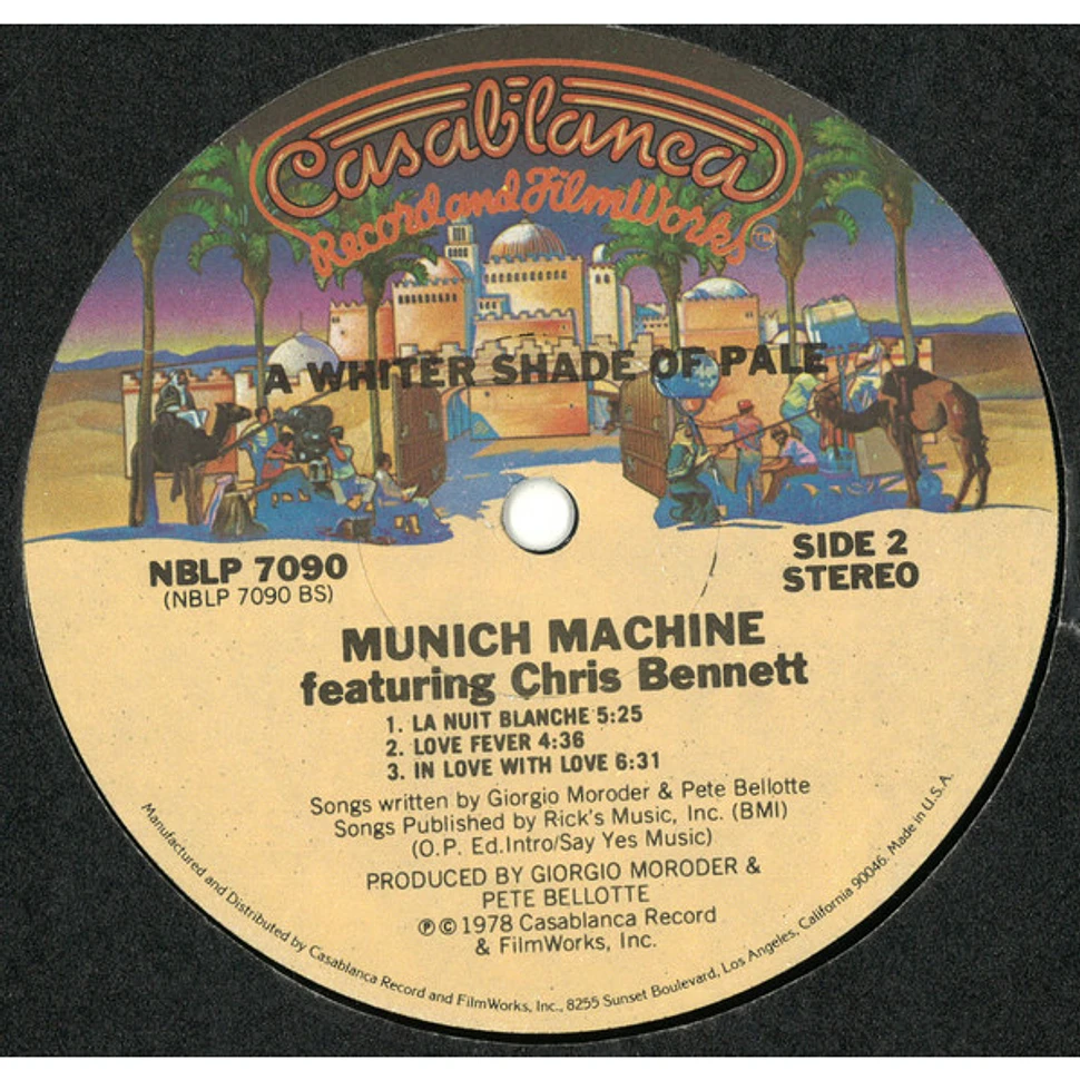 Munich Machine Introducing Chris Bennett - A Whiter Shade Of Pale