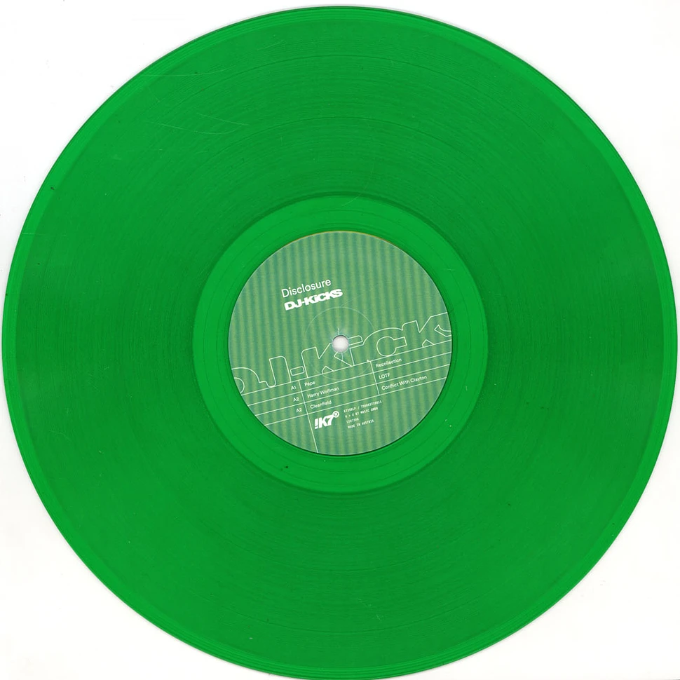 Disclosure - DJ-Kicks Green Vinyl Edition