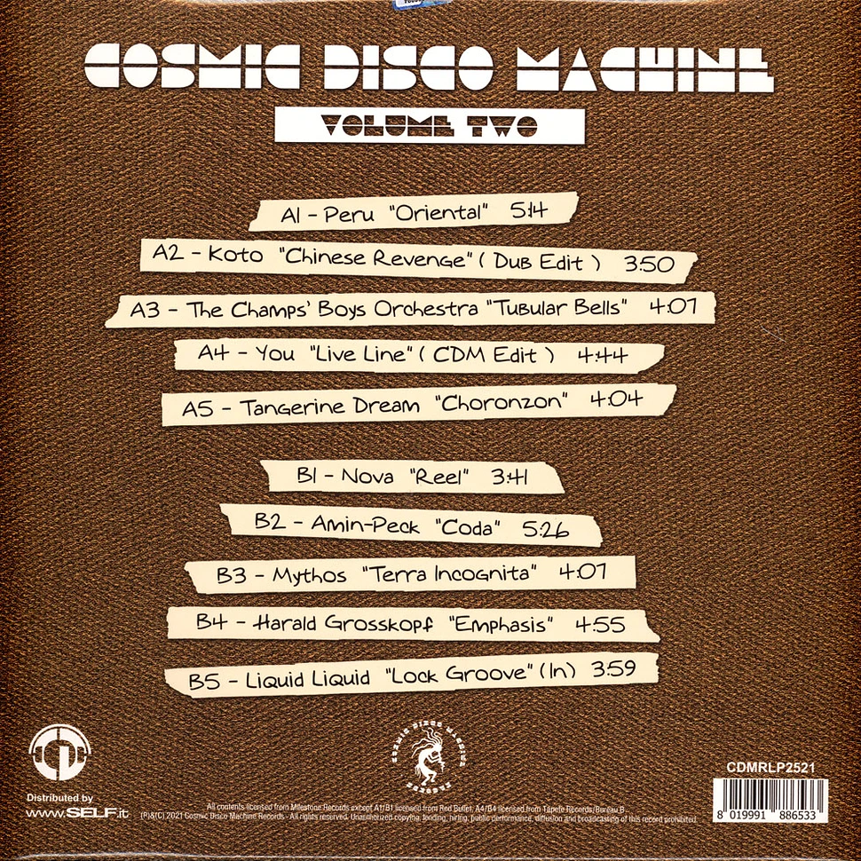 V.A. - Cosmic Disco Machine Volume 2