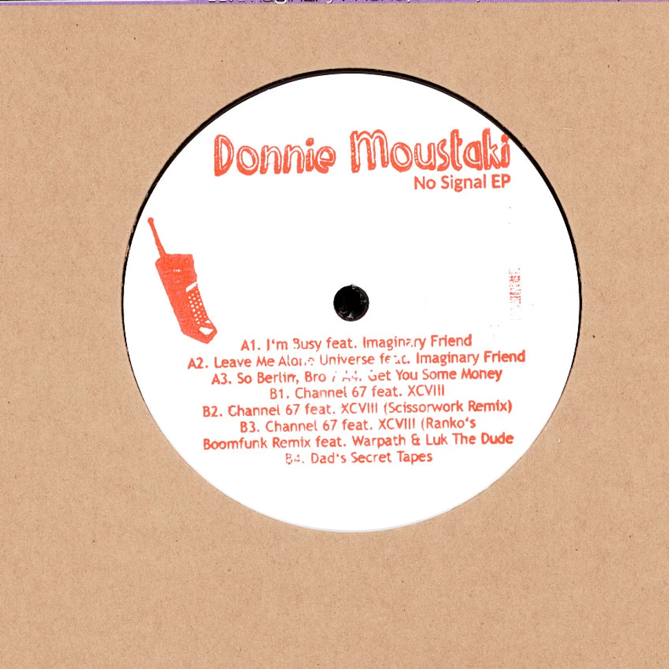 Donnie Moustaki - No Signal EP