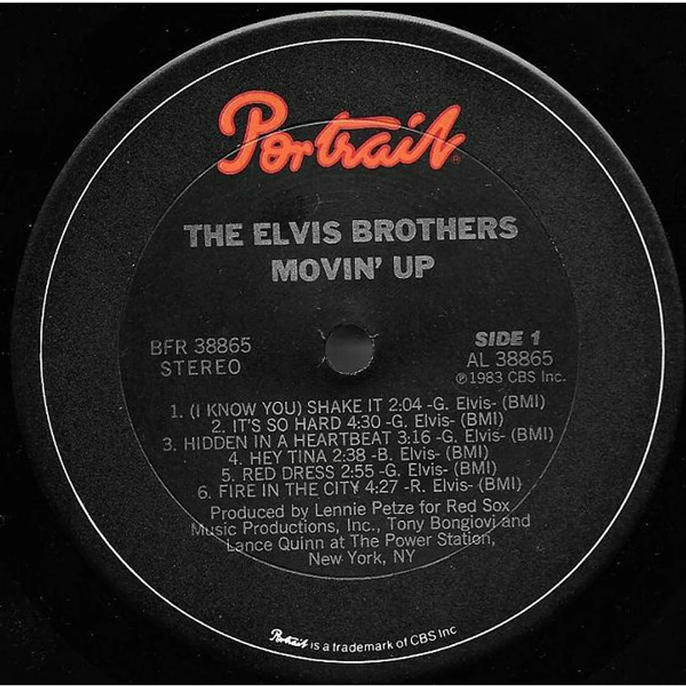 The Elvis Brothers - Movin' Up