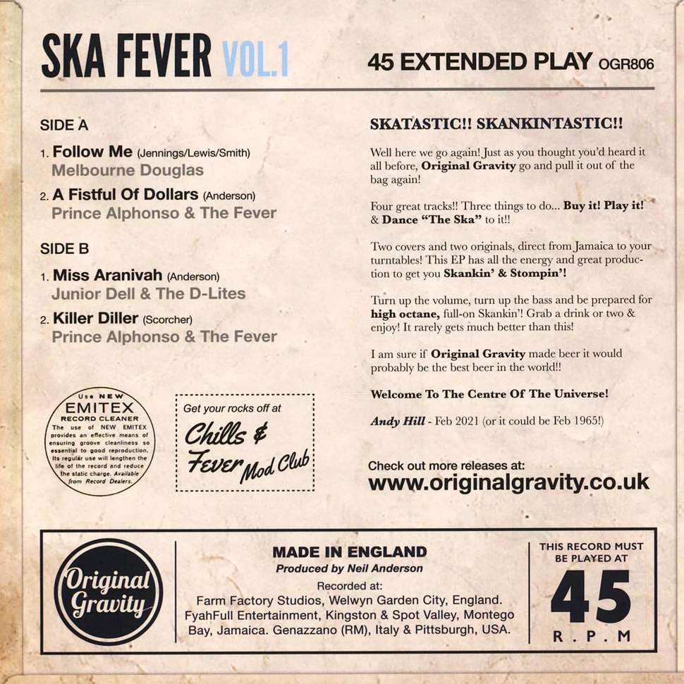 V.A. - Ska Fever Volume 1