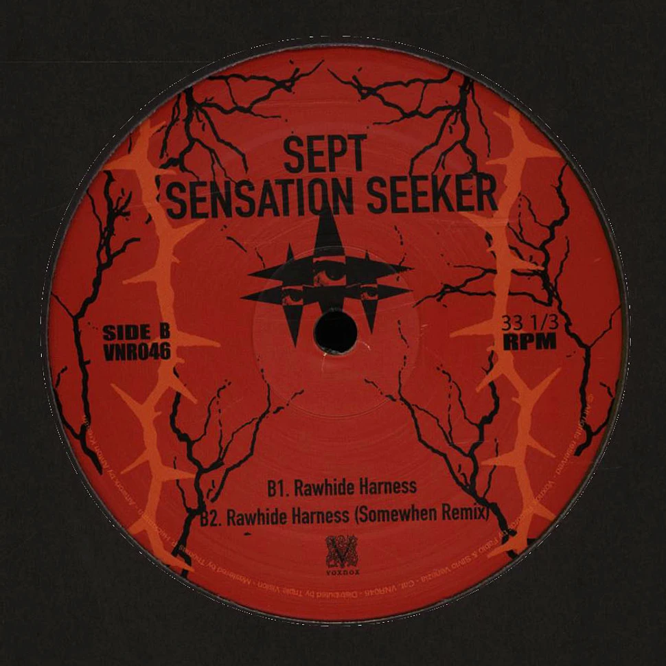 Sept - Sensation Seeker Yellow Marbled Vinyl Edition