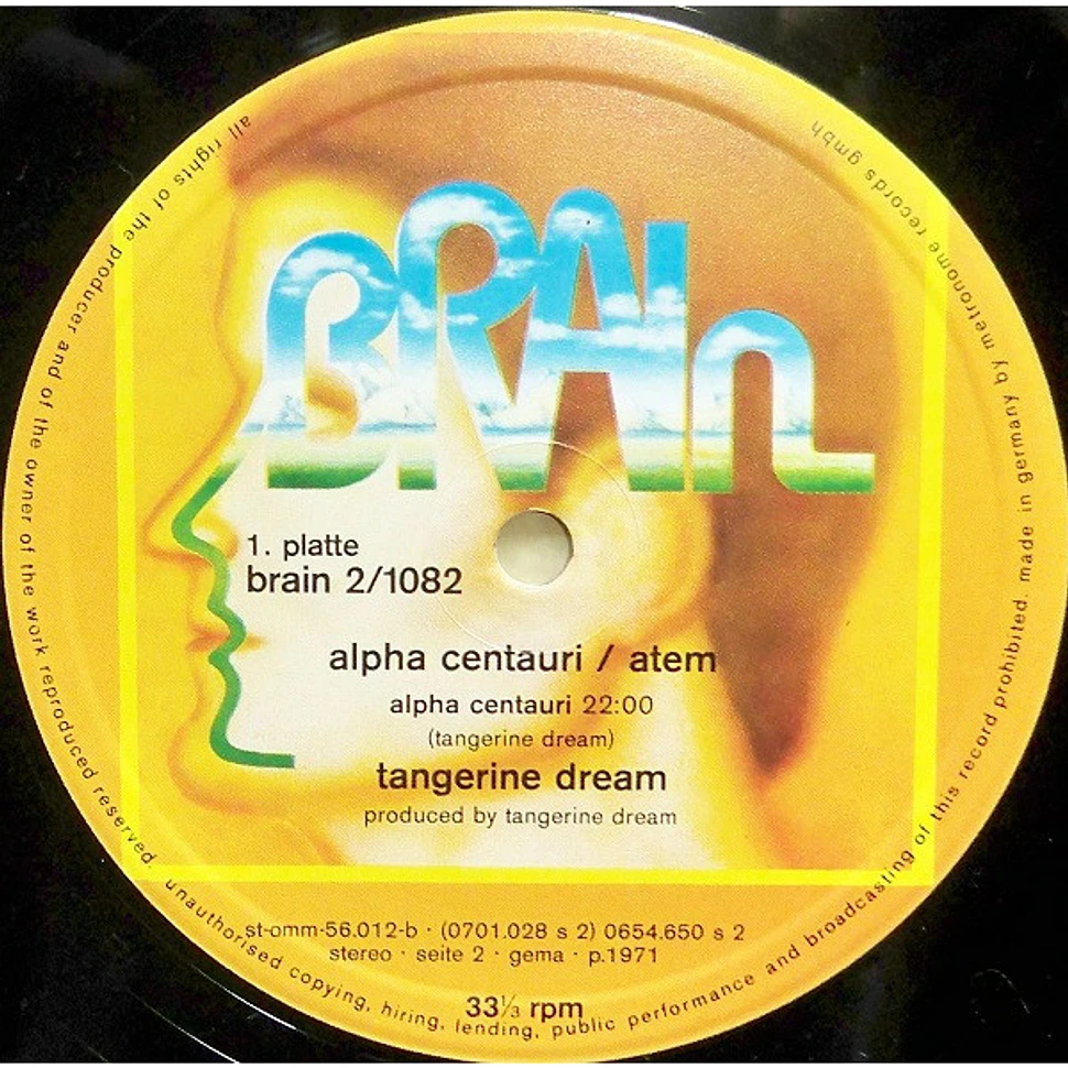 Tangerine Dream - Alpha Centauri / Atem
