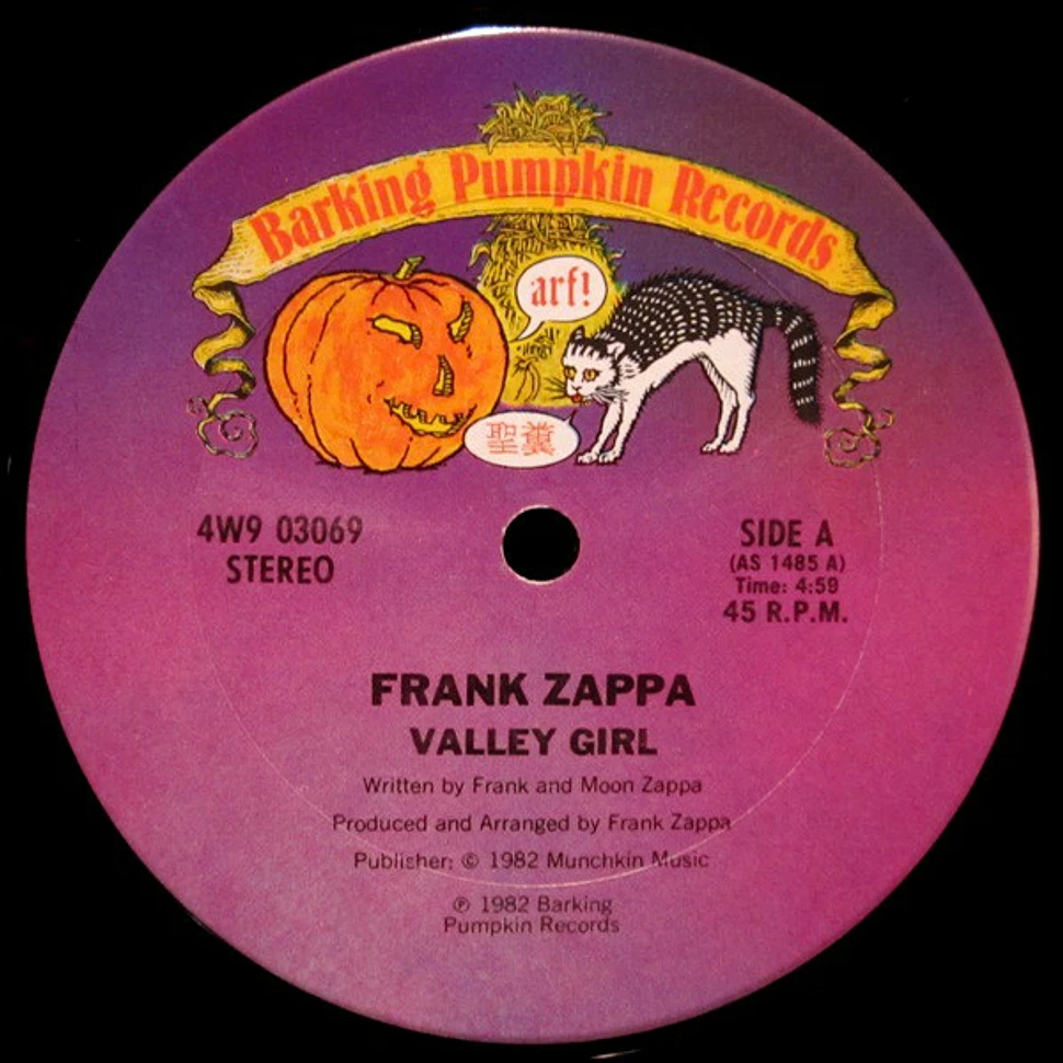 Frank Zappa & Moon Zappa - Valley Girl