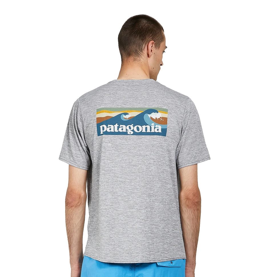 Patagonia - Capilene Cool Daily Graphic Shirt (Boardshort Logo Abalone ...