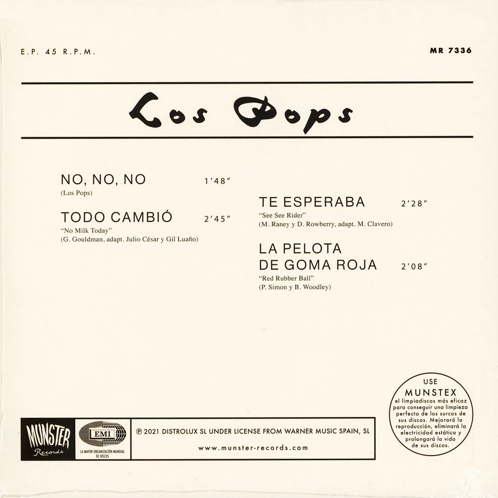 Los Pops - No, No, No EP