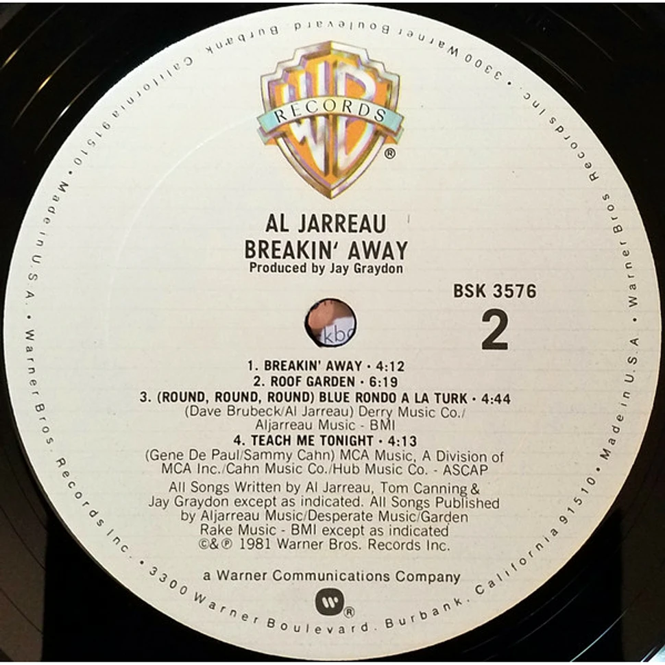 Al Jarreau - Breakin' Away