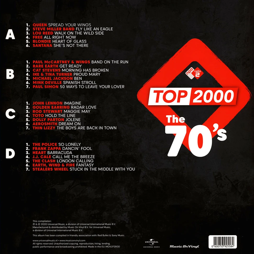 V.A. - Top 2000-The 70's