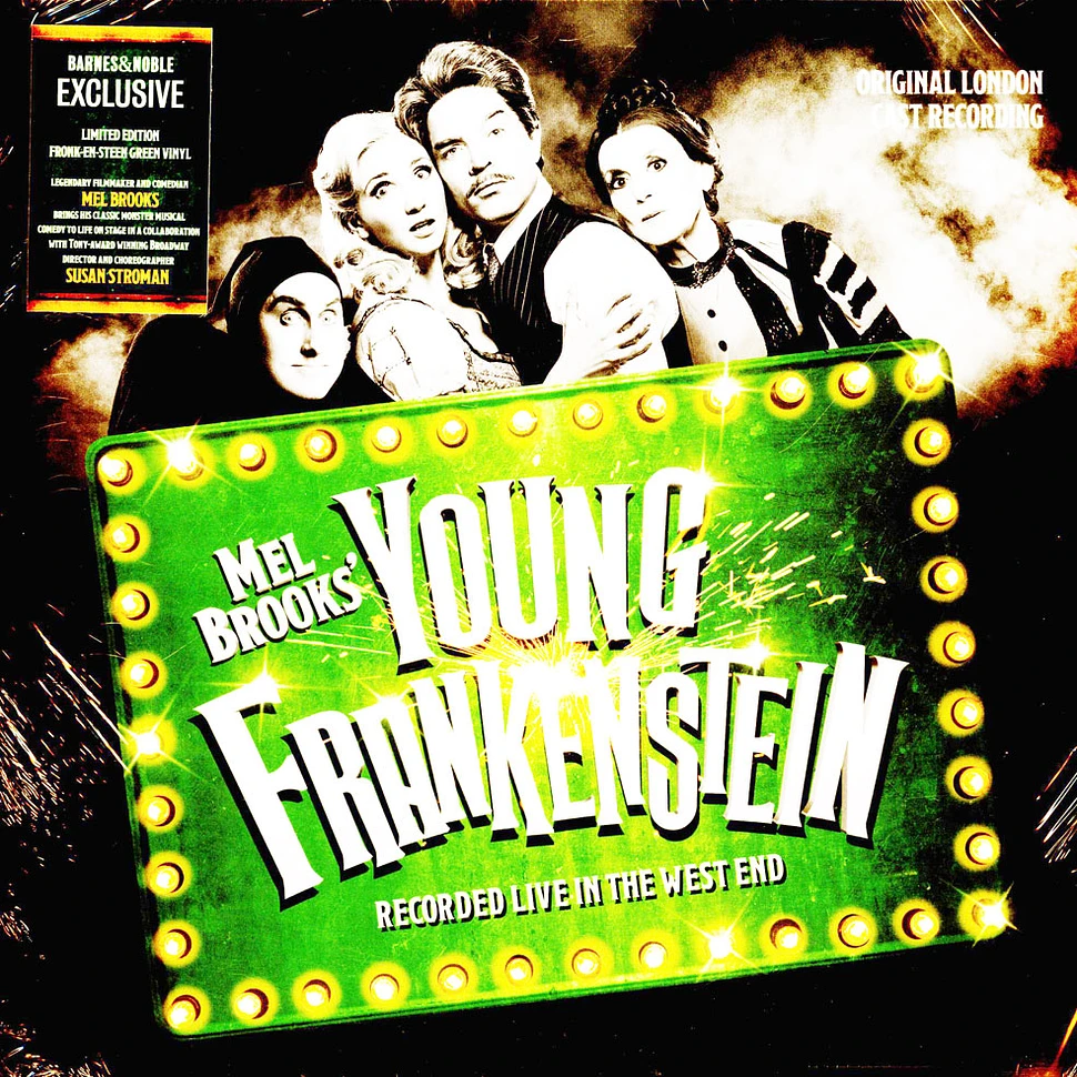 Original London Cast Recording - OST Mel Brooks Young Frankenstein Green Vinyl Edition