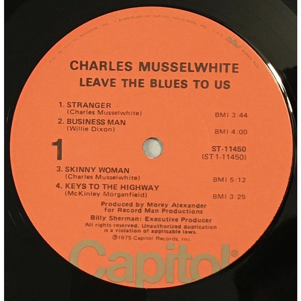 Charlie Musselwhite - Leave The Blues To Us