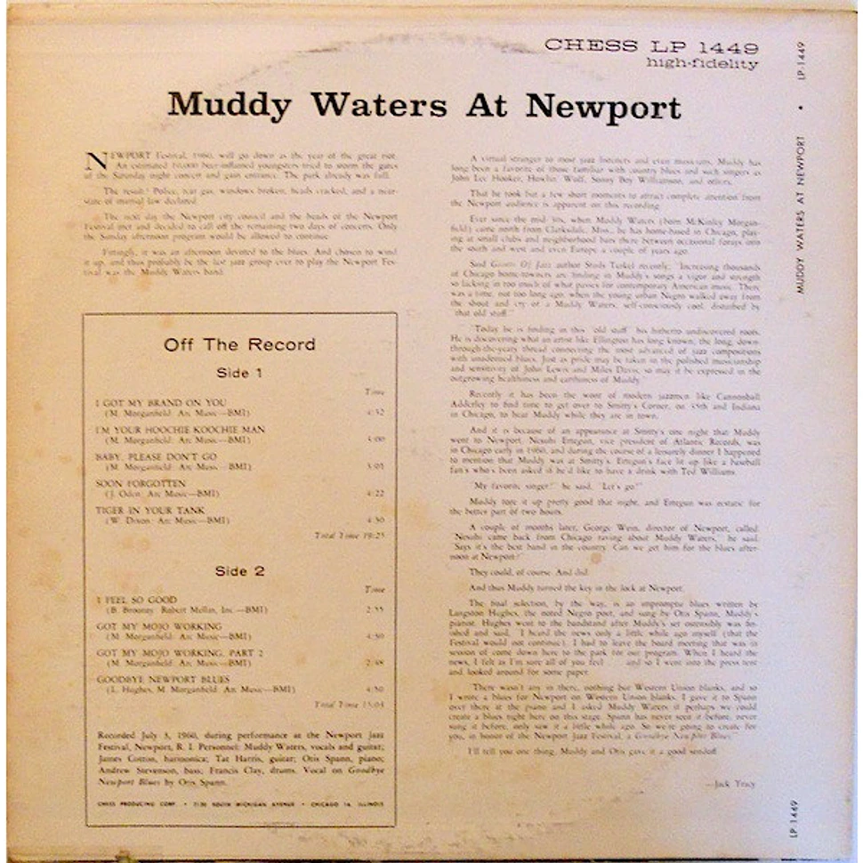 Muddy Waters - Muddy Waters At Newport 1960