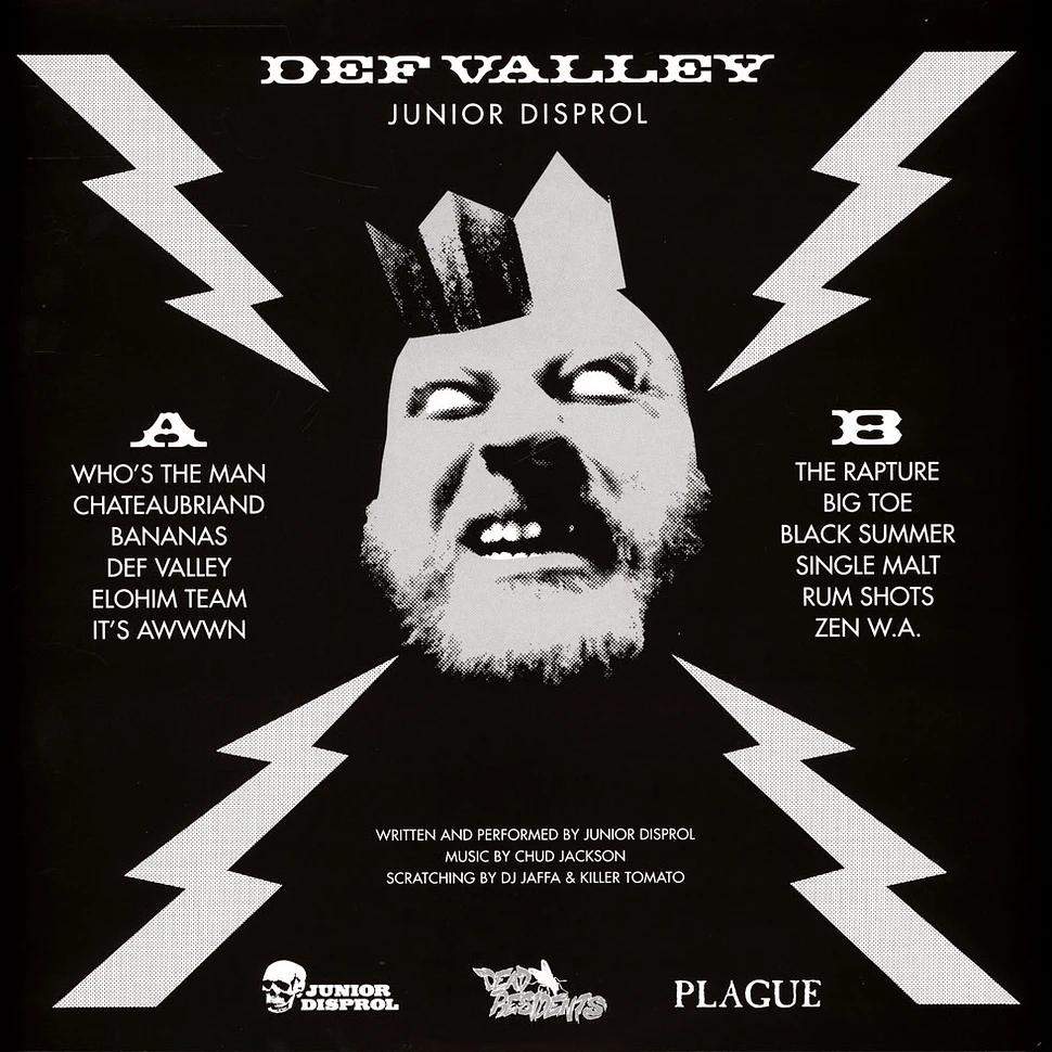 Junior Disprol - Def Valley Black Vinyl Edition