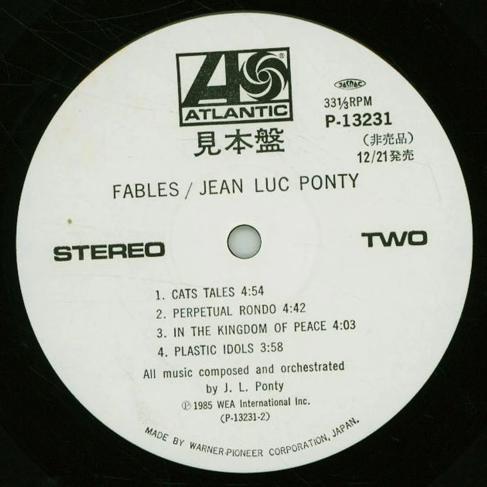 Jean-Luc Ponty - Fables