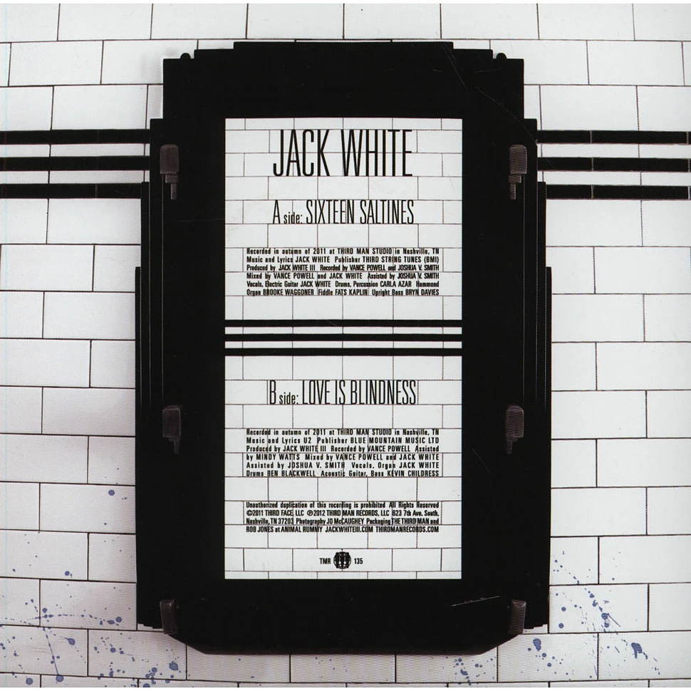 Jack White - Sixteen Saltines