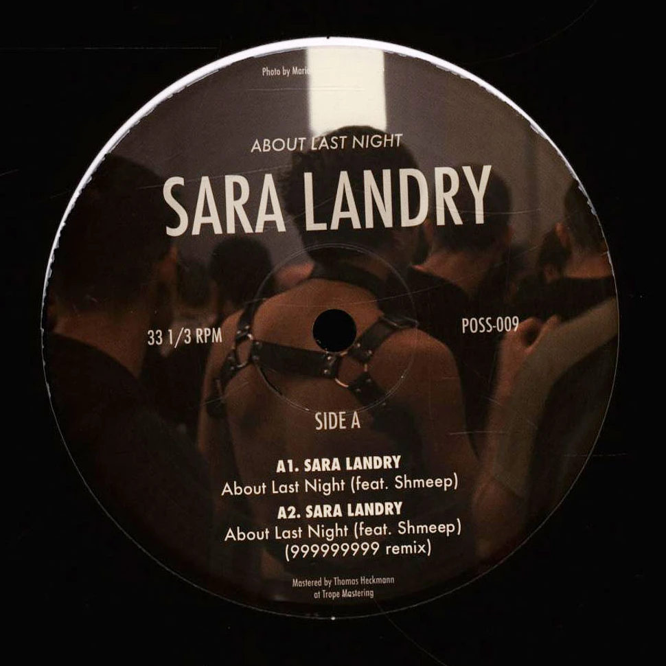 Sara Landry - About Last Night EP