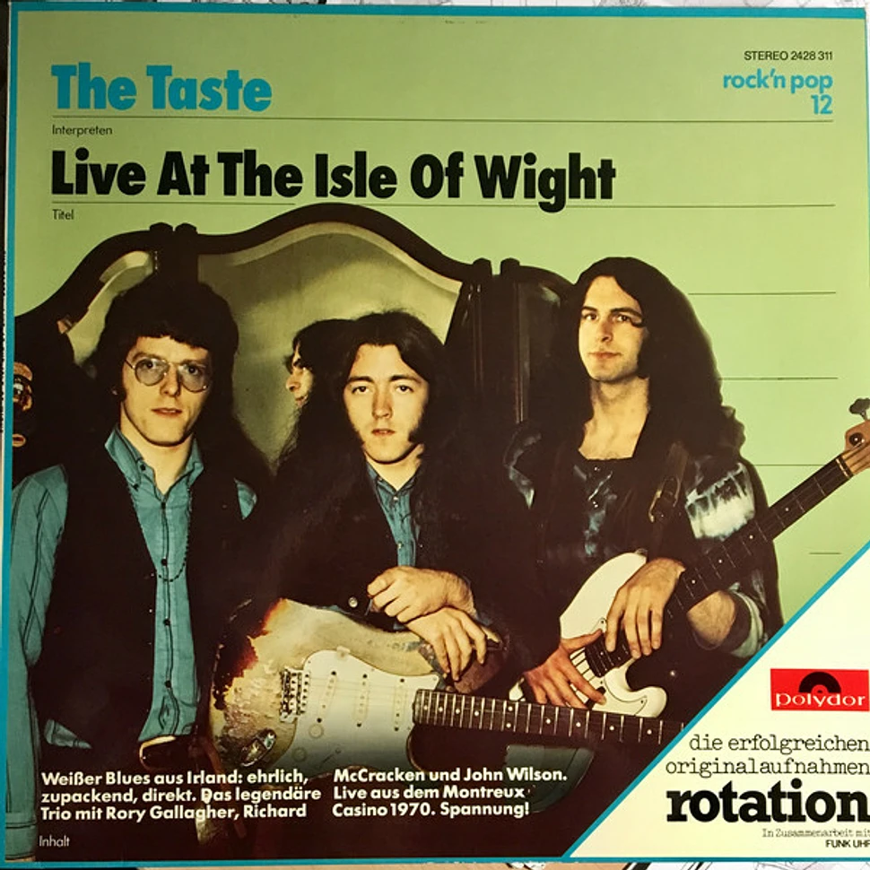 Taste - Live At The Isle Of Wight