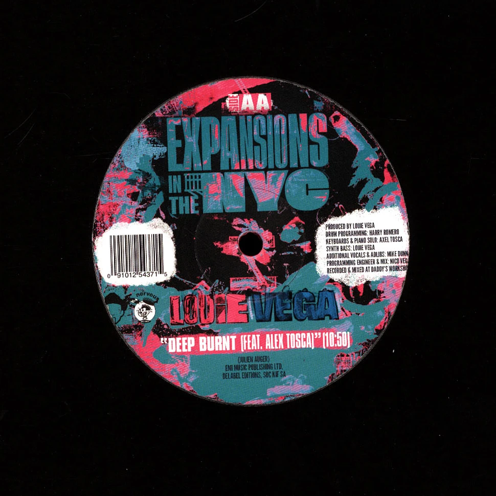 Louie Vega - Expansions In The Nyc - Another Day In My Life / Deep Burnt Feat. Alex Tosca Pink Vinyl Edition