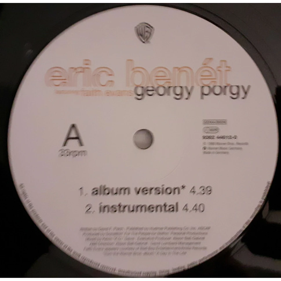 Eric Benét Featuring Faith Evans - Georgy Porgy