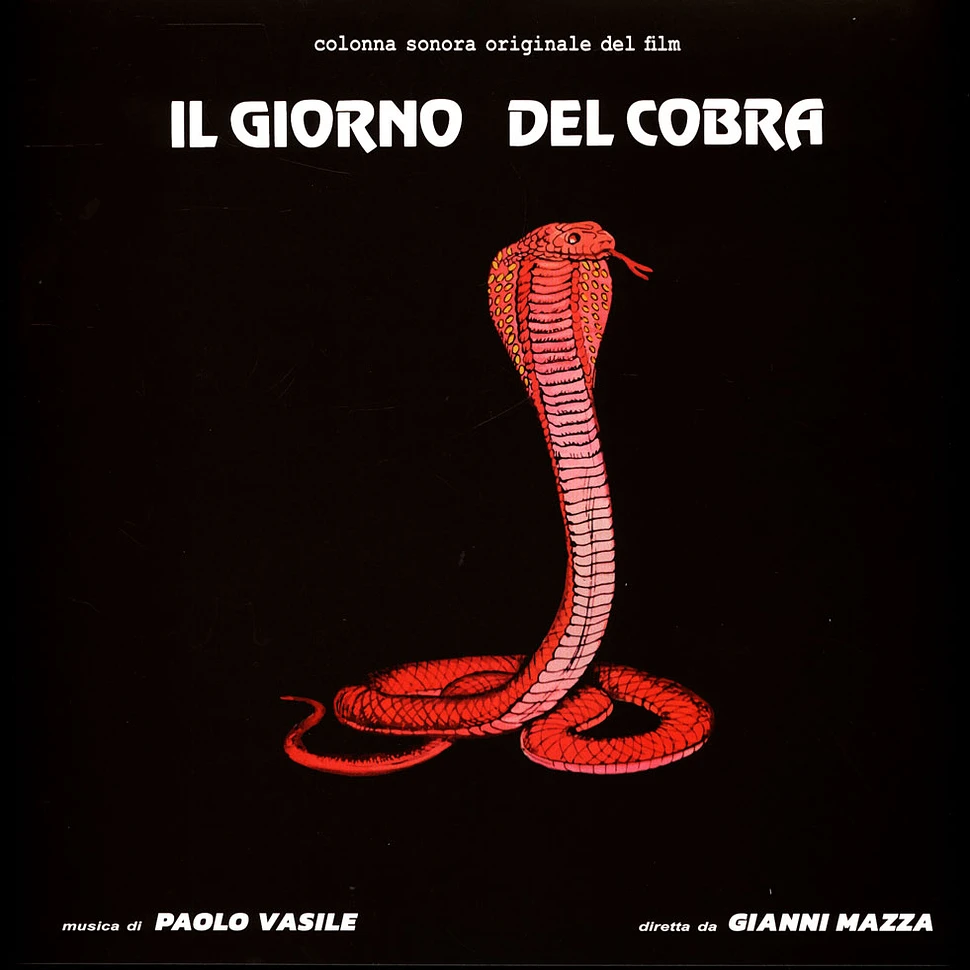Paolo Vasile - Il Giorno Del Cobra Colored Vinyl Edition