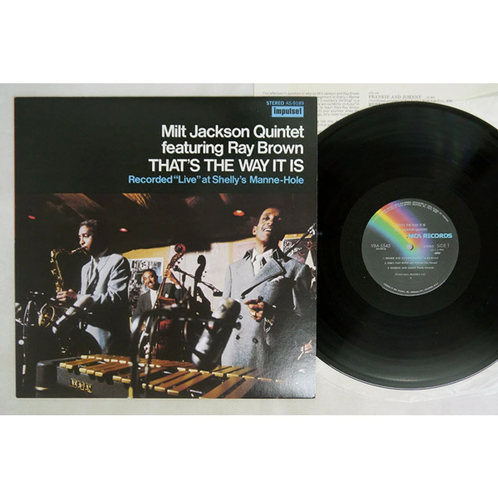 Milt Jackson Quintet Featuring Ray Brown - That's The Way It Is
