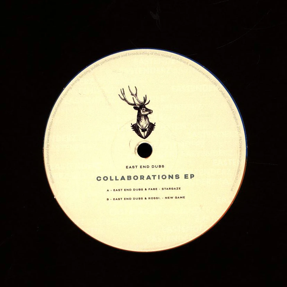 V.A. - East End Dubs Collaborations EP Blue & Orange Vinyl Edition